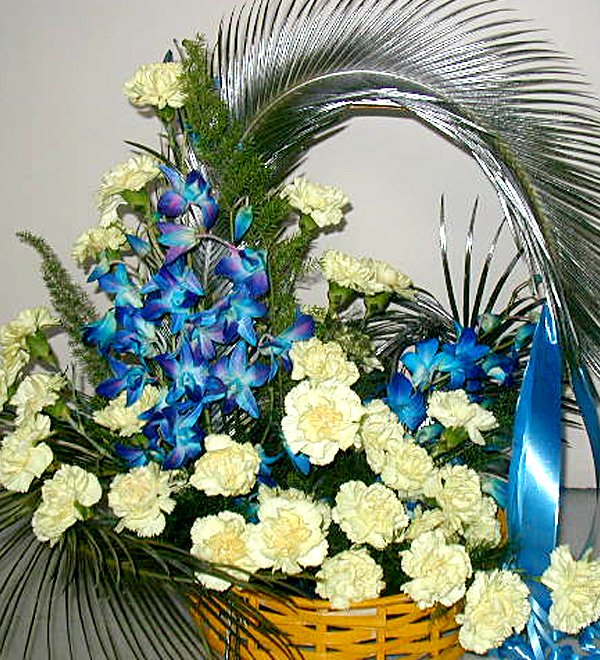 Basket Full of Wishes by Fresh Flower