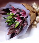 Pink Oriental Lilis Bouquet