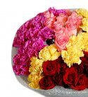 Lovely Color Mix Flowers  Bouquet