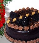 Red Carnations n Cake
