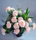 Cheer Up With Pretty Pink Carnation Vase