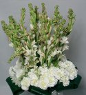 Cool Scent White Carnation Bouquet