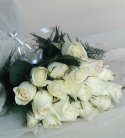Peaceful White Roses