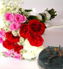 Mix Rose Bunch n Cake