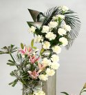 Silver Jubilee Floral Arrangement