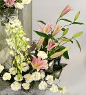 Silver Jubilee Floral Arrangement