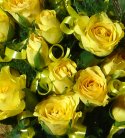 Shining Yellow Rose Bouquet